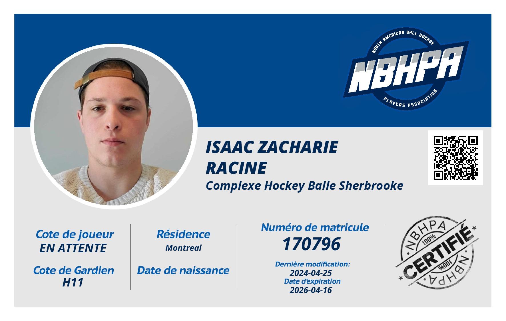 Isaac Zacharie Racine