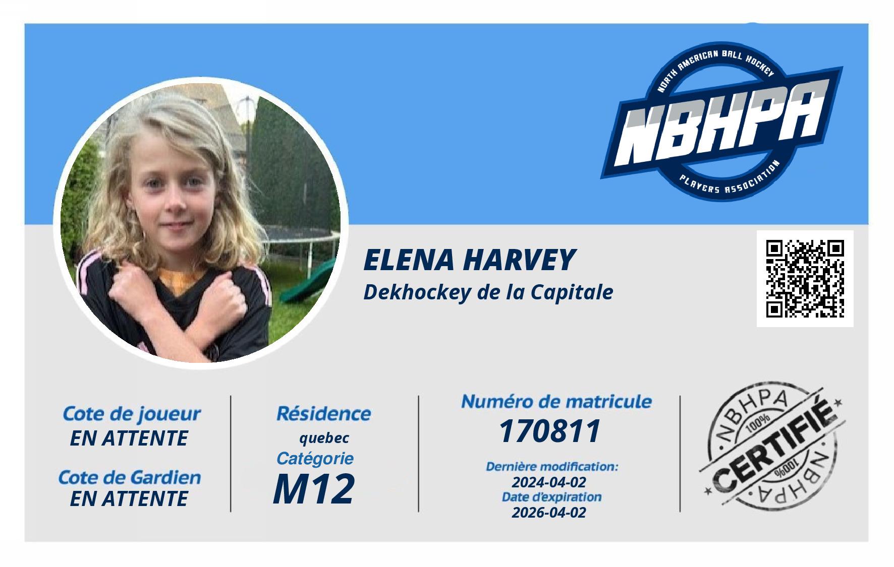 Elena Harvey