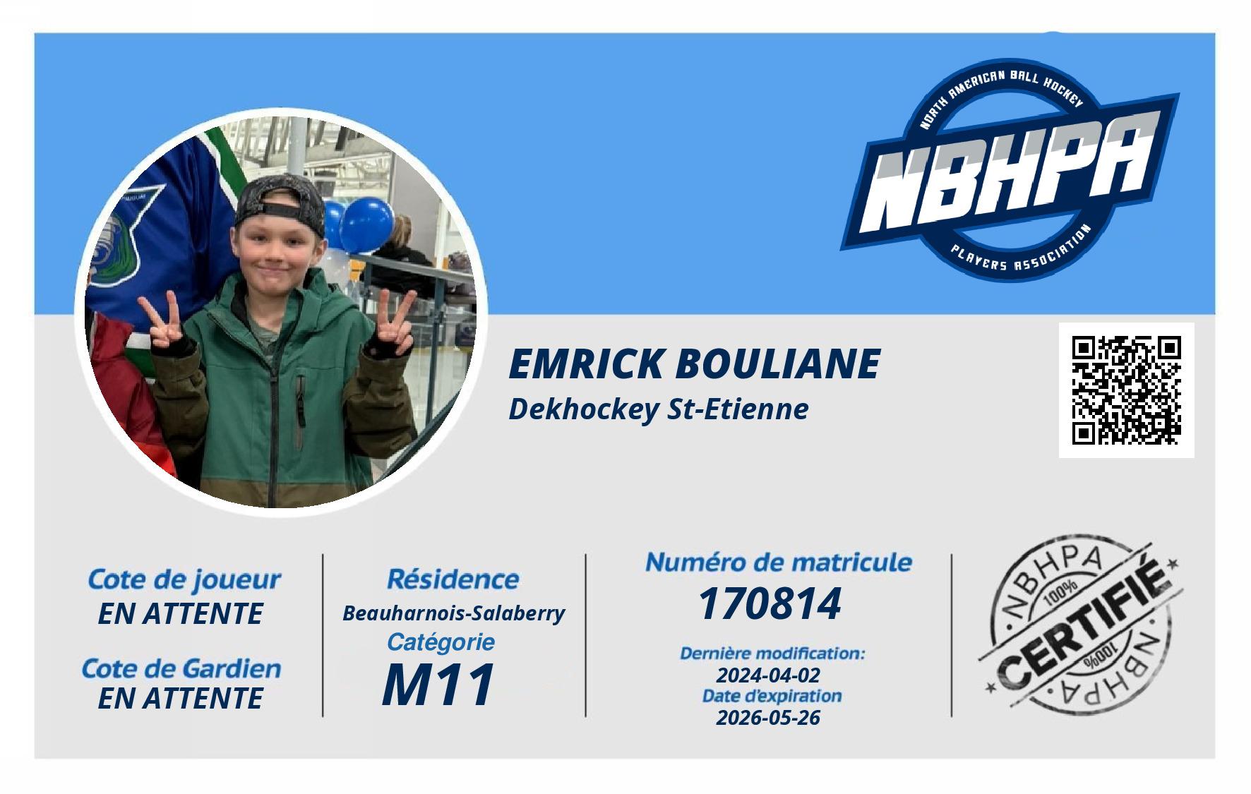 Emrick Bouliane