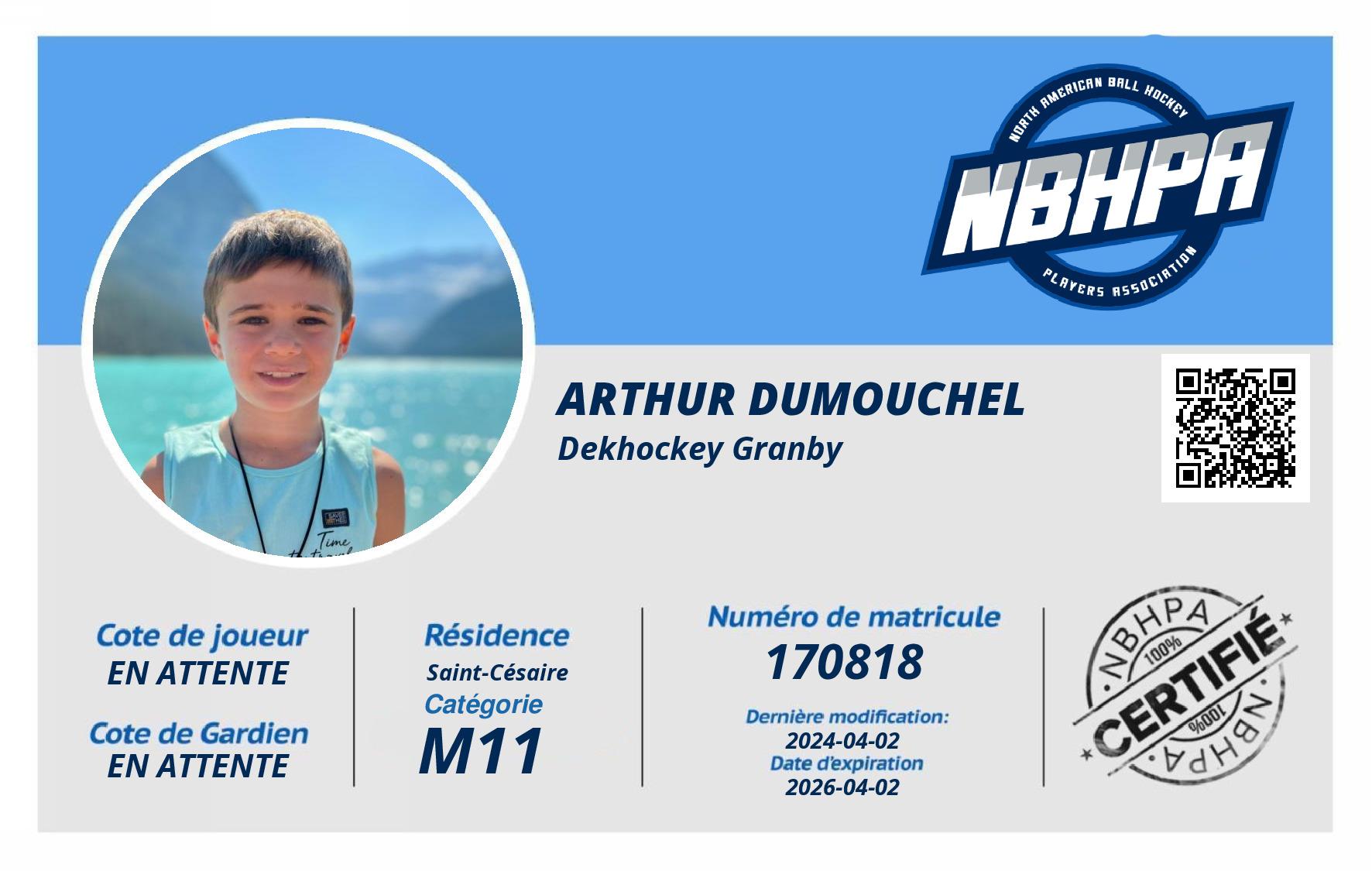 Arthur Dumouchel