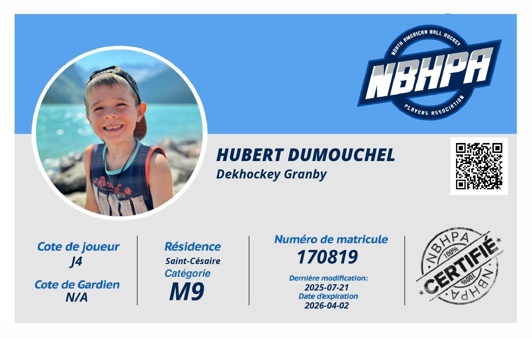 Hubert Dumouchel