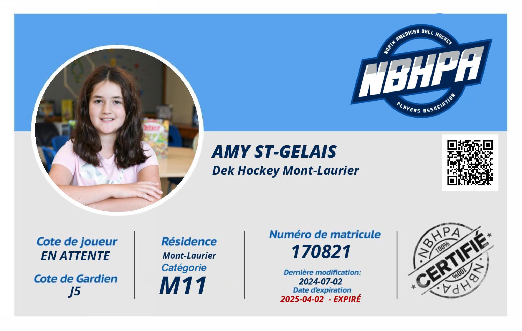 Amy St-Gelais