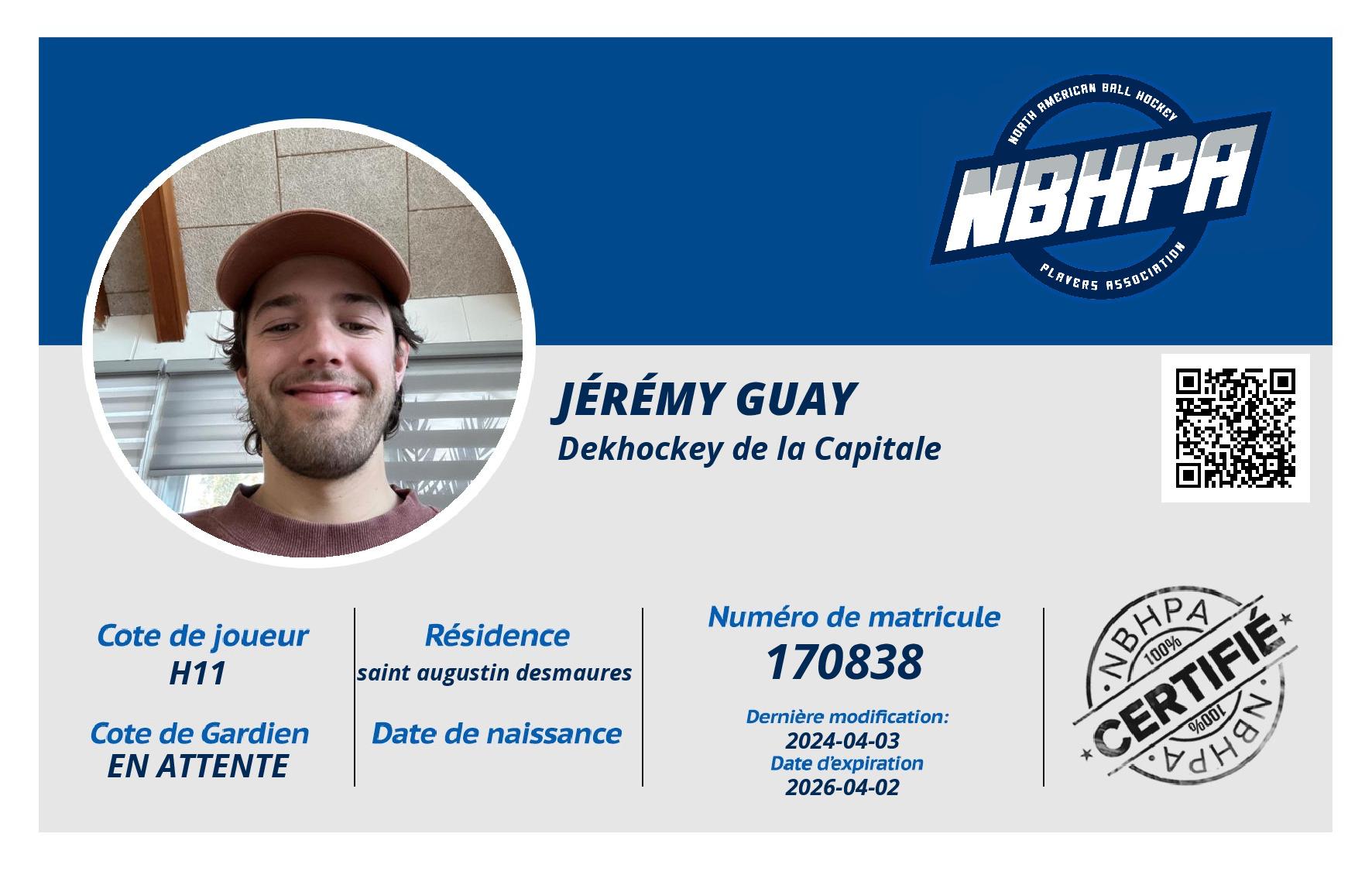 Jérémy Guay