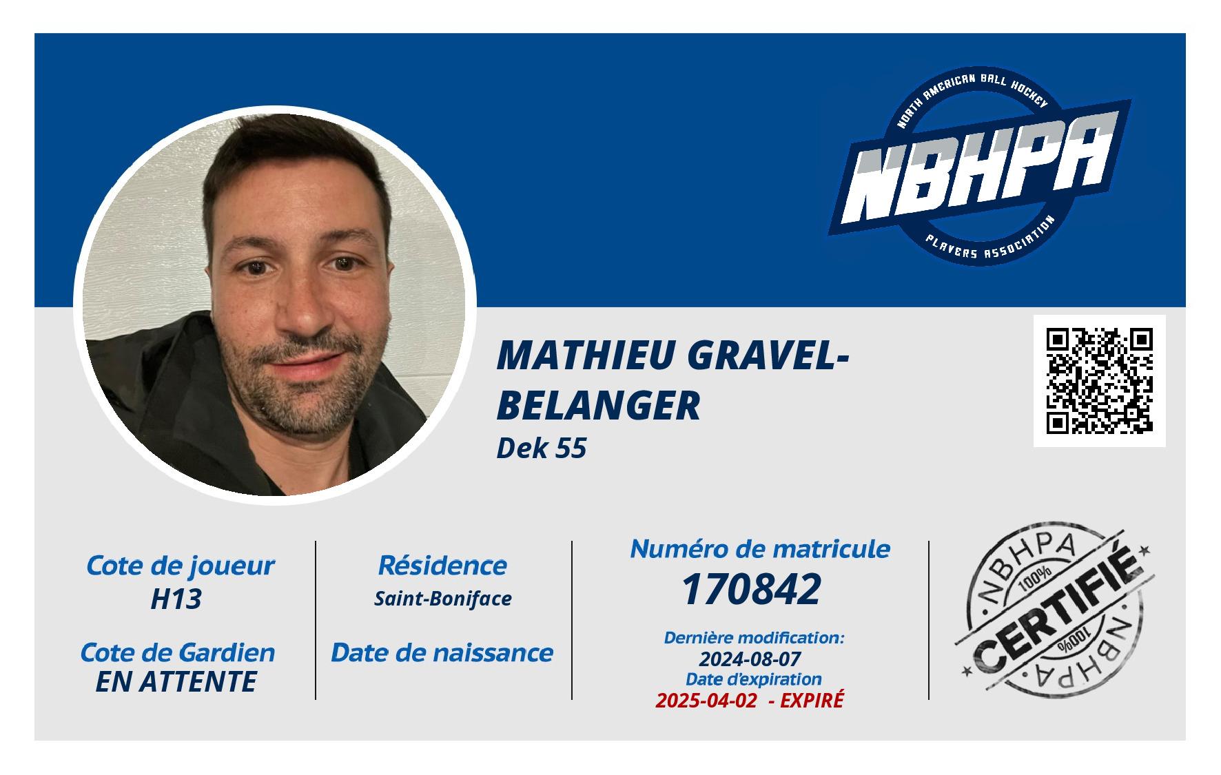 Mathieu Gravel-Belanger