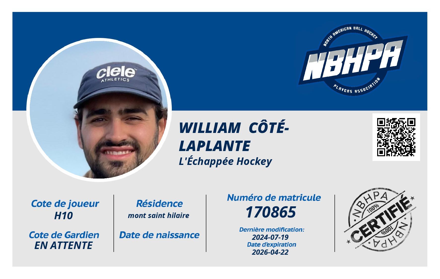 William  Côté-Laplante 