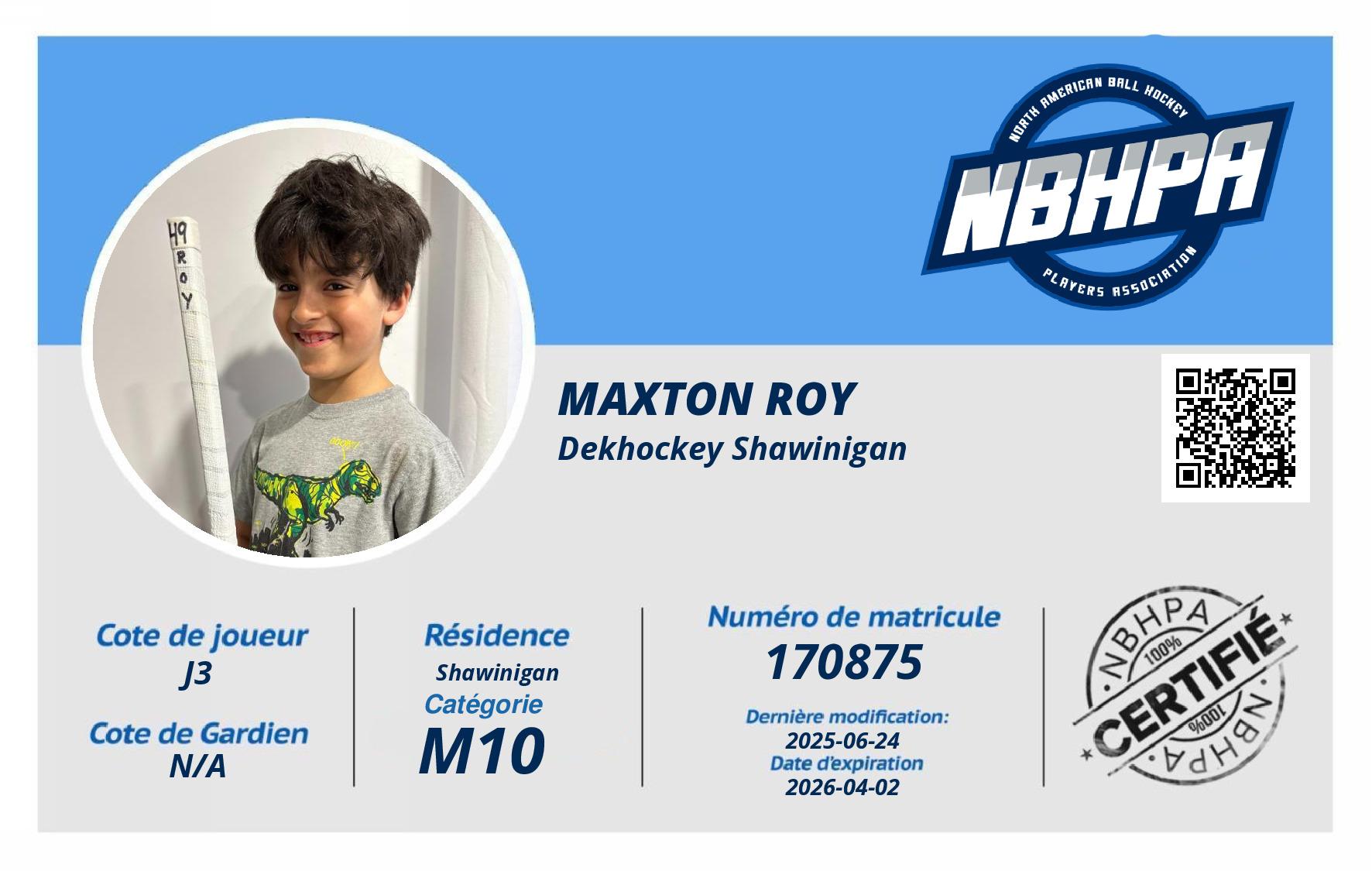 Maxton Roy