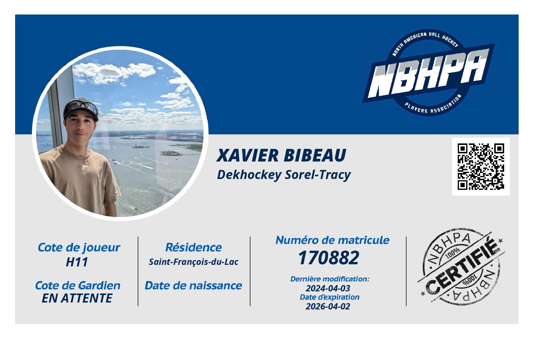 Xavier Bibeau
