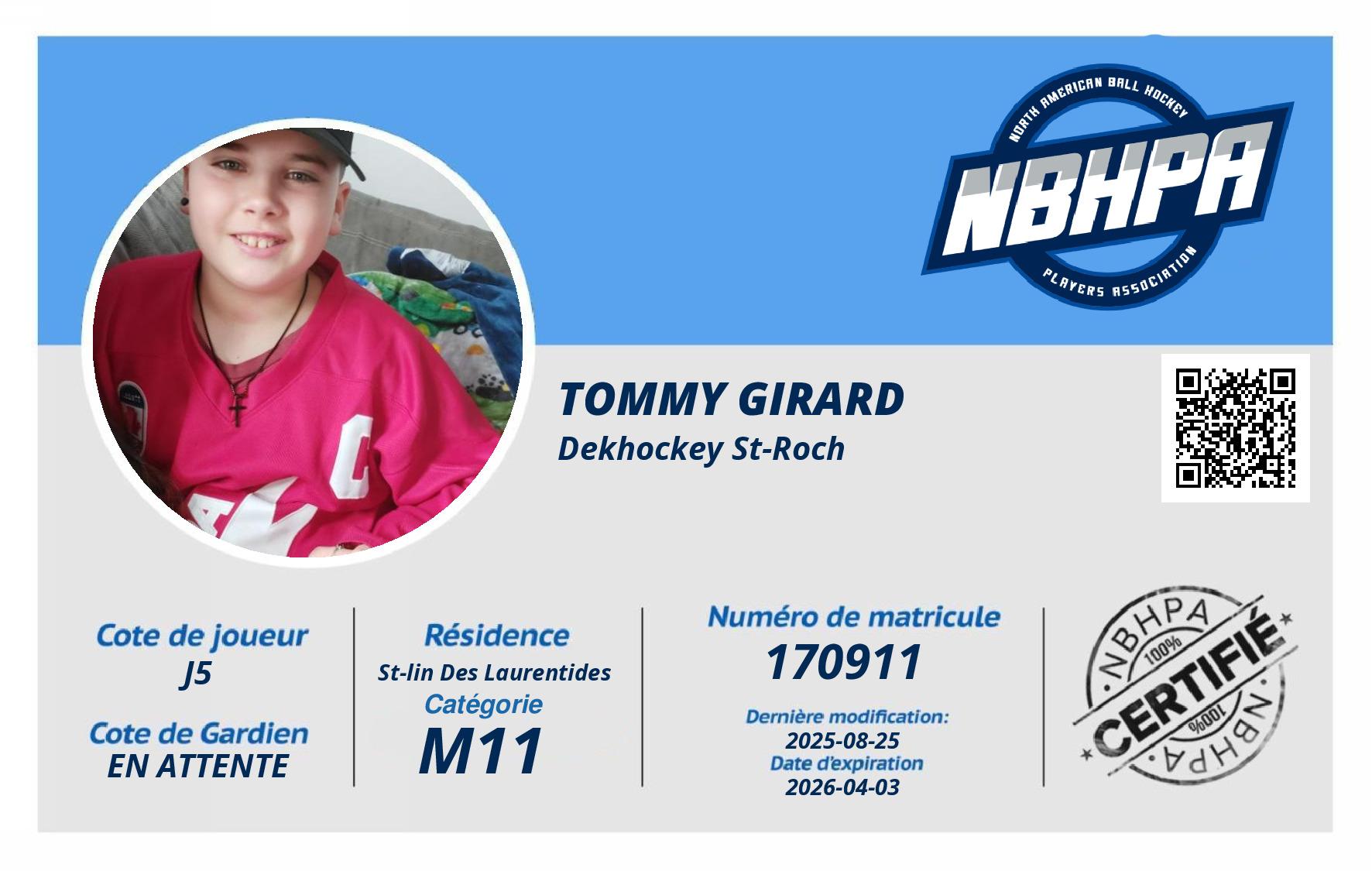 Tommy Girard