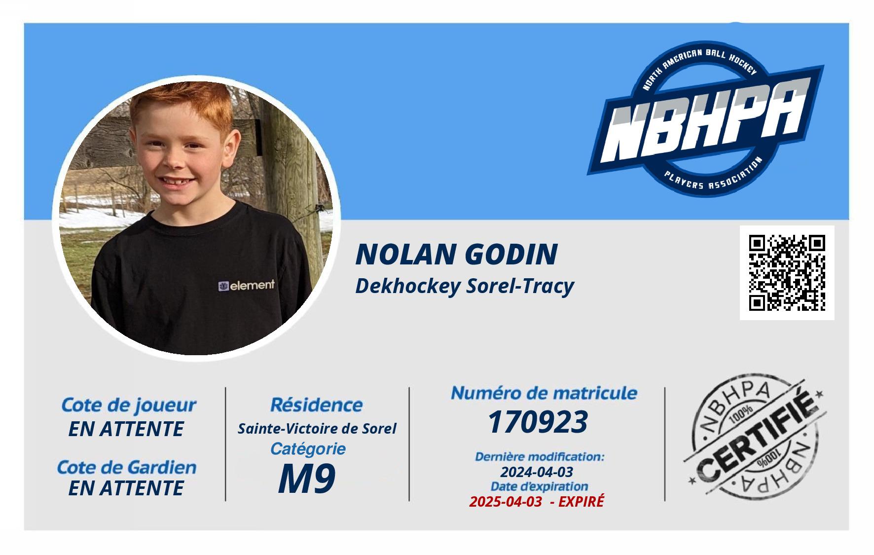 Nolan Godin