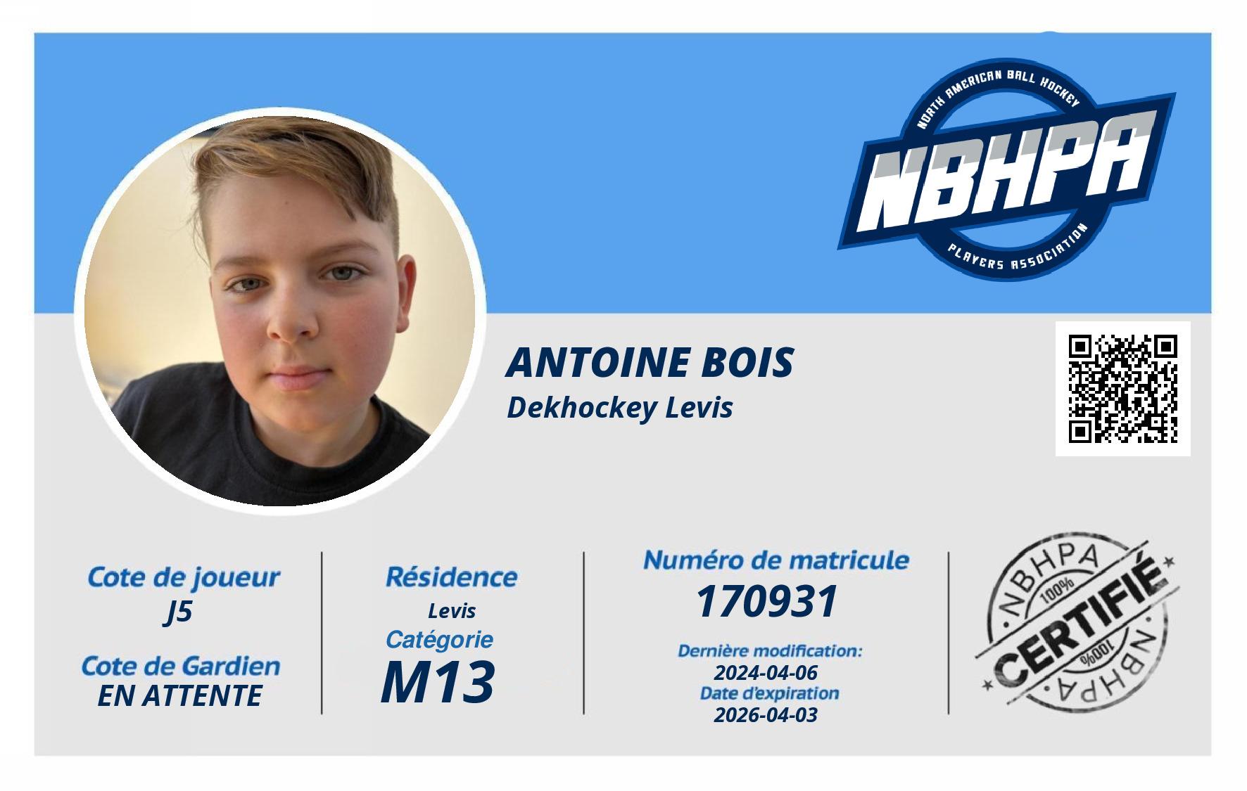 Antoine Bois