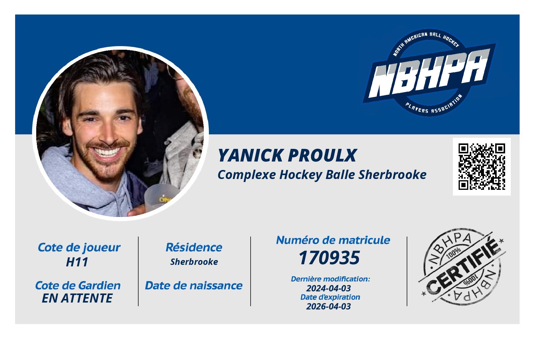 Yanick Proulx