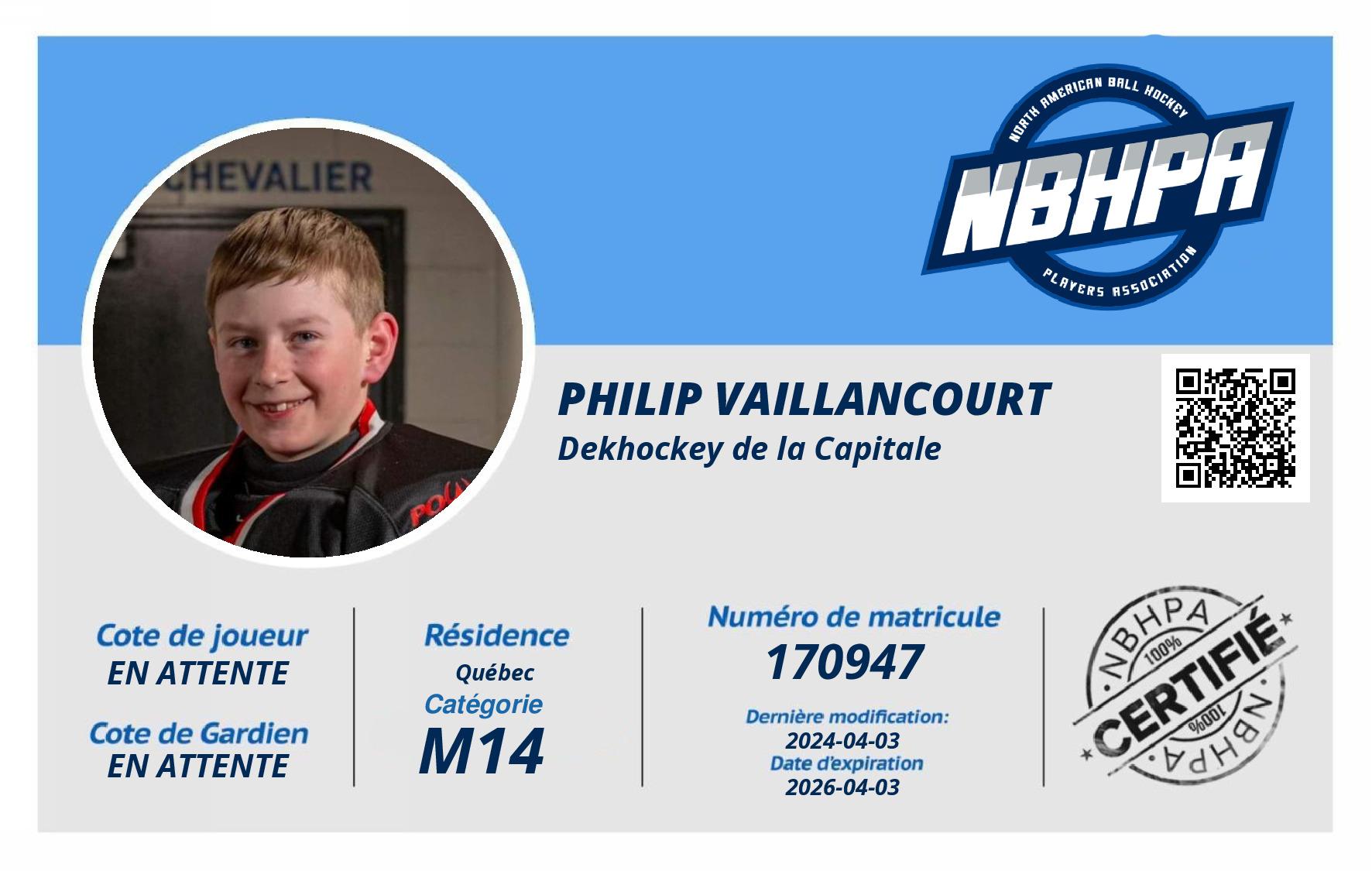Philip Vaillancourt 