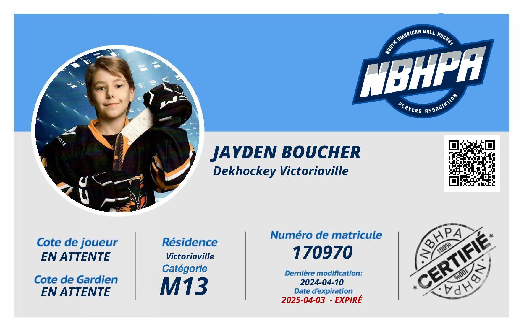 Jayden Boucher