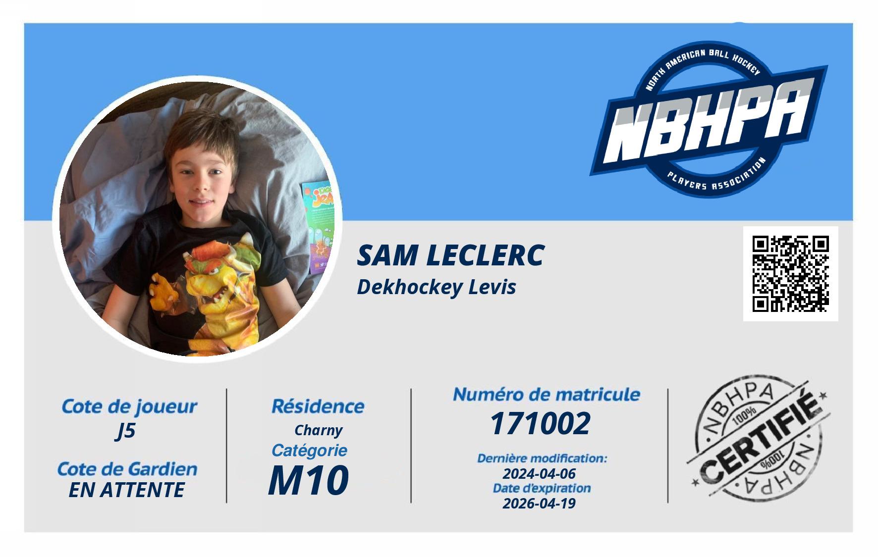 Sam Leclerc 