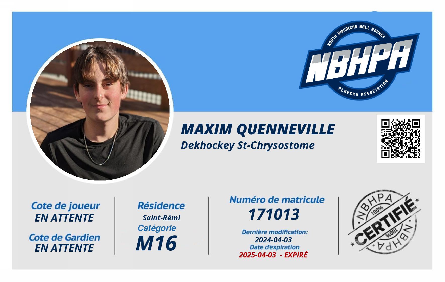 Maxim Quenneville