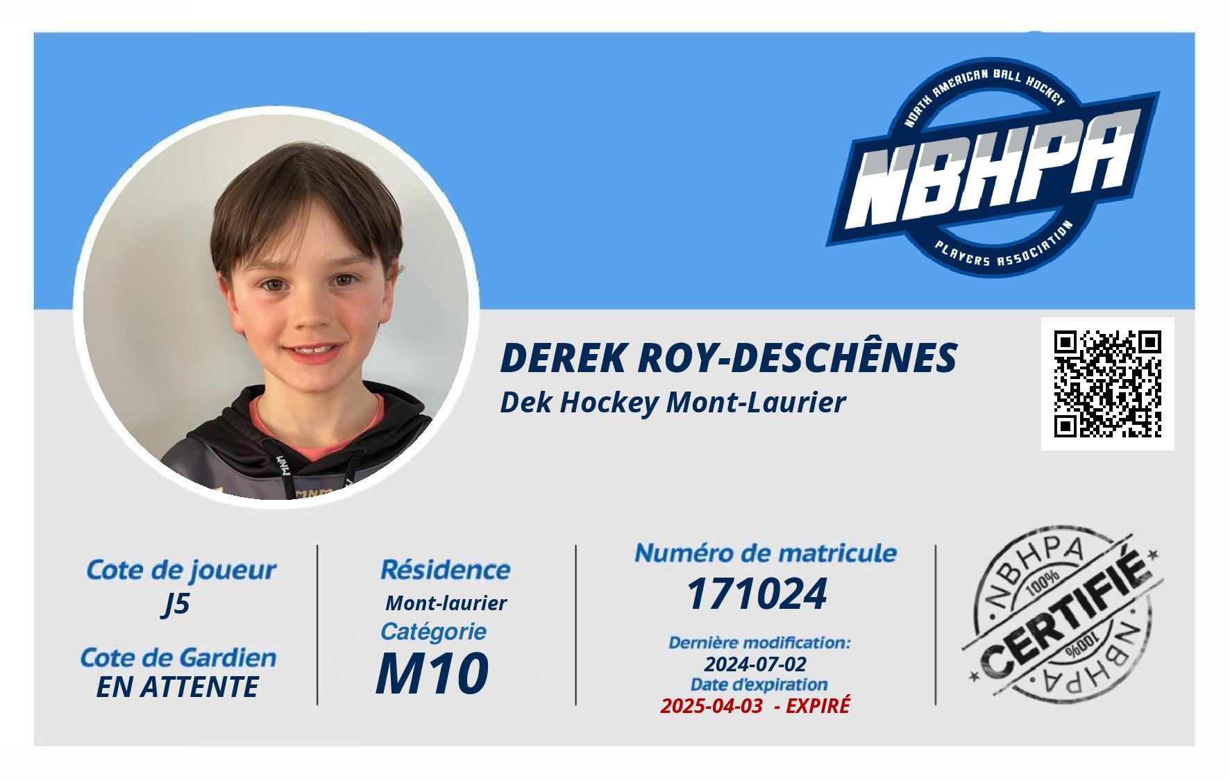Derek Roy-Deschênes