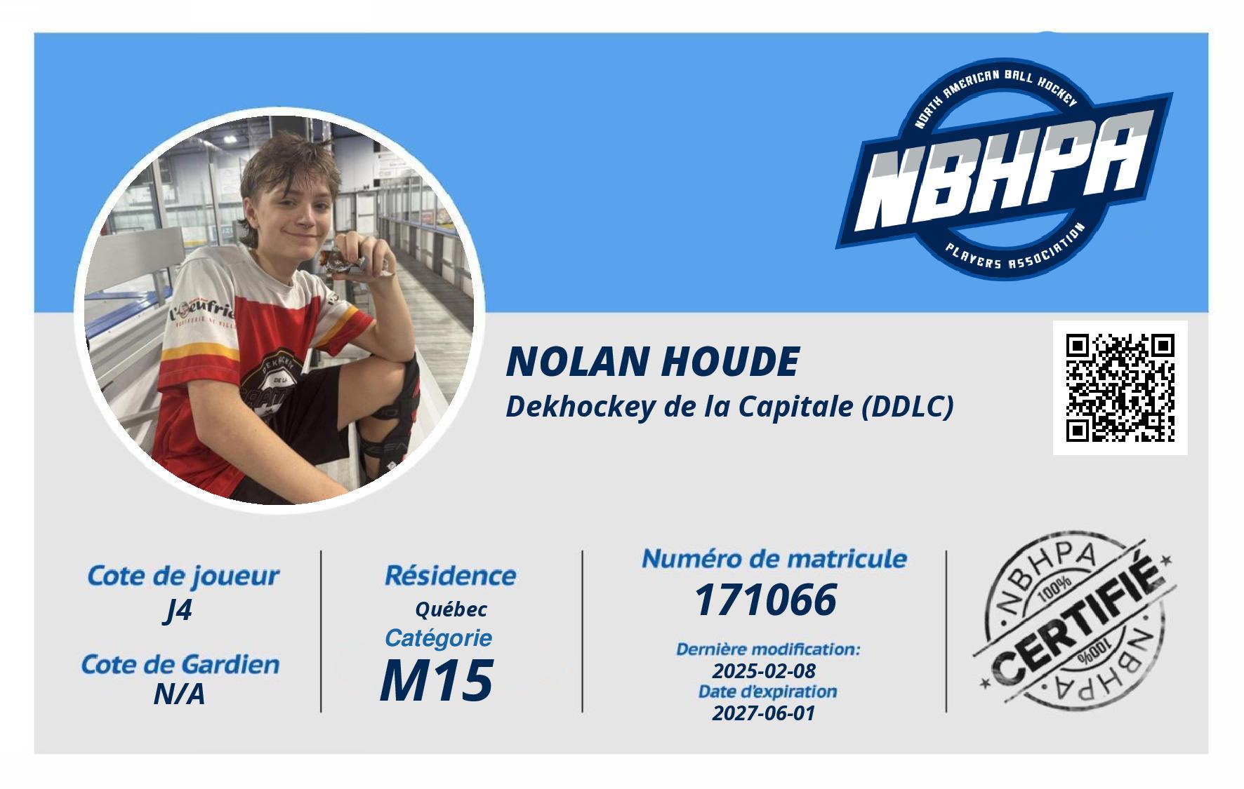 Nolan Houde
