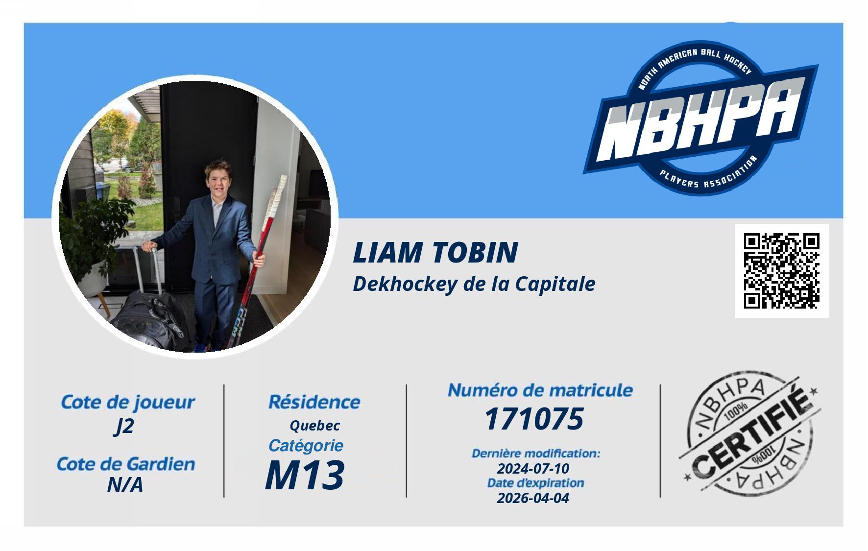 Liam Tobin