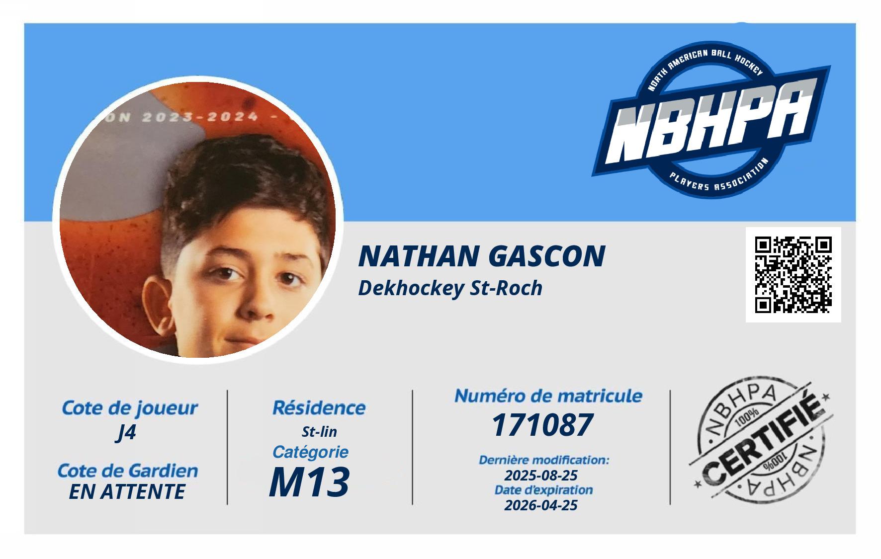 Nathan Gascon
