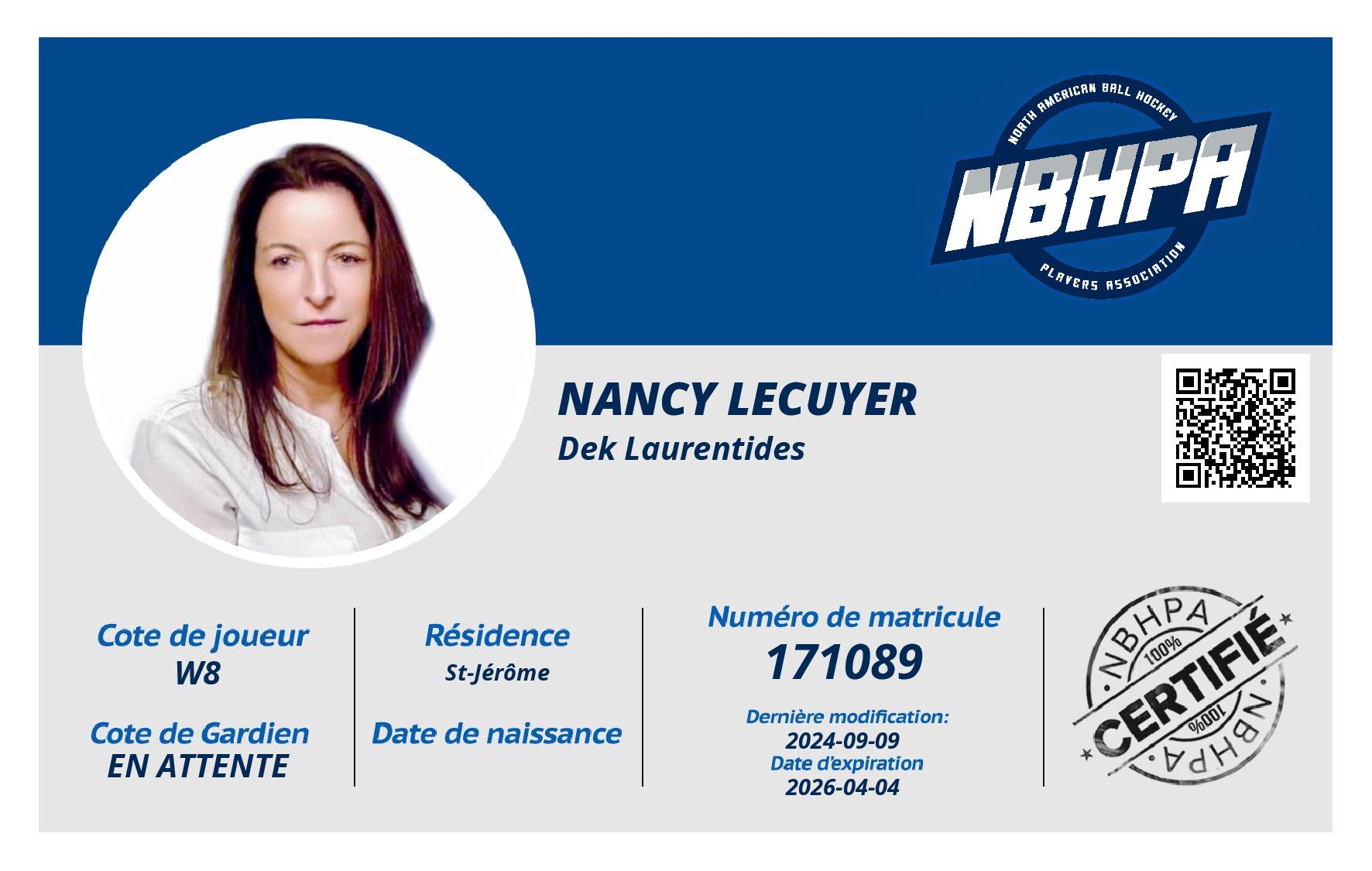 Nancy Lecuyer
