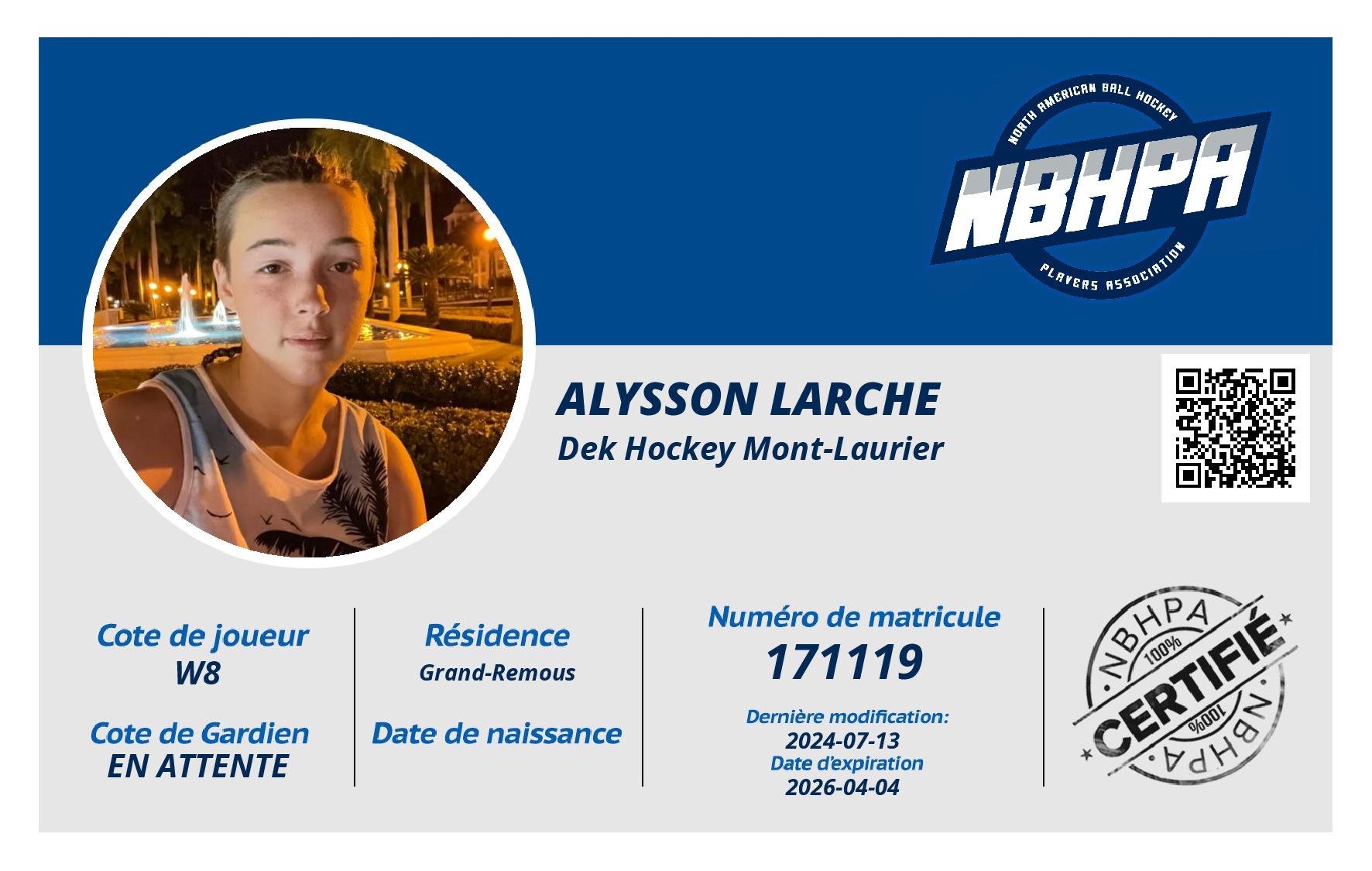 Alysson Larche