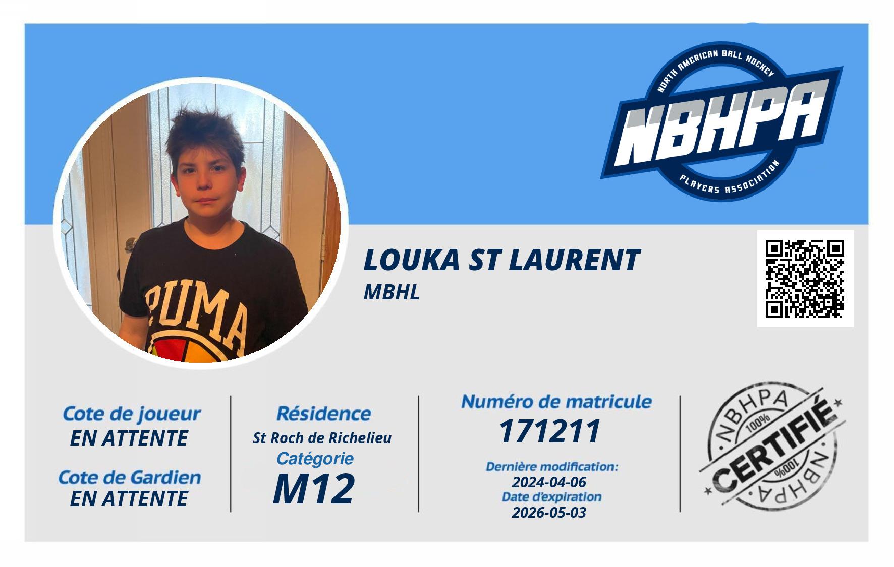 Louka St laurent