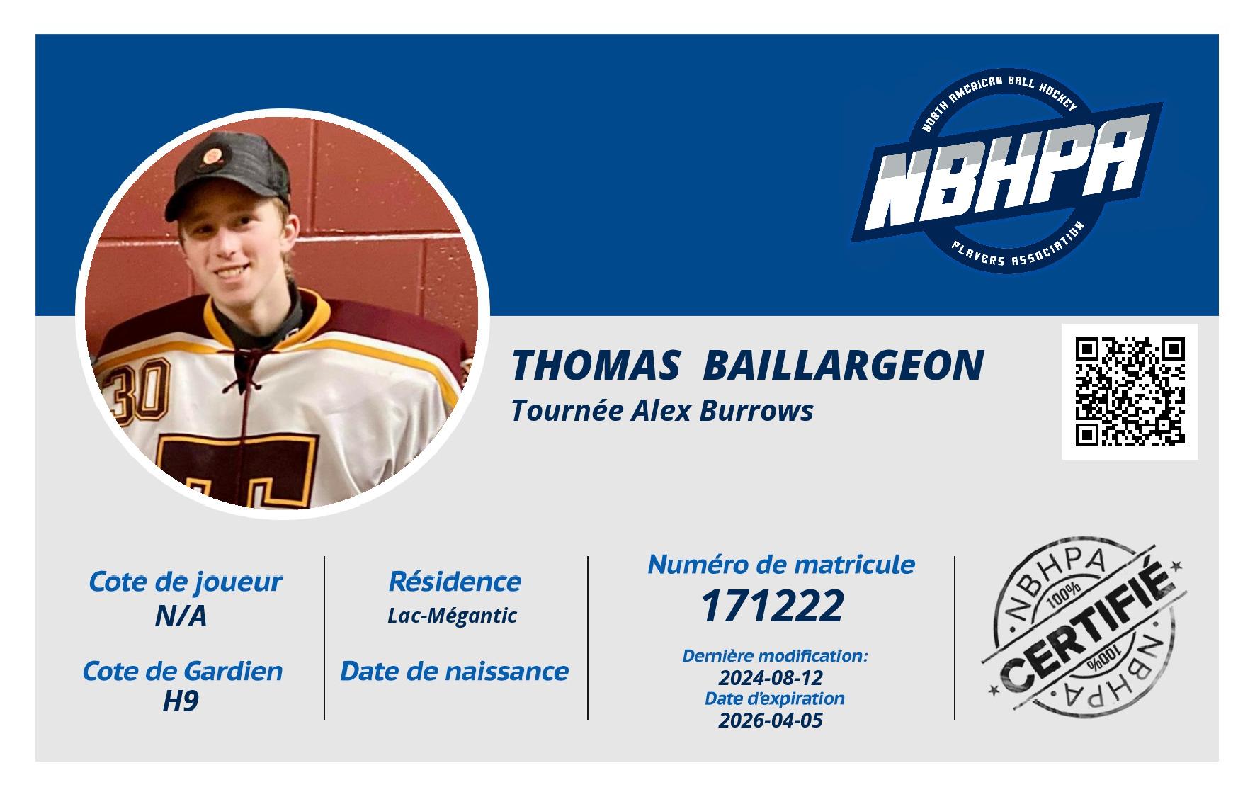 Thomas  Baillargeon 