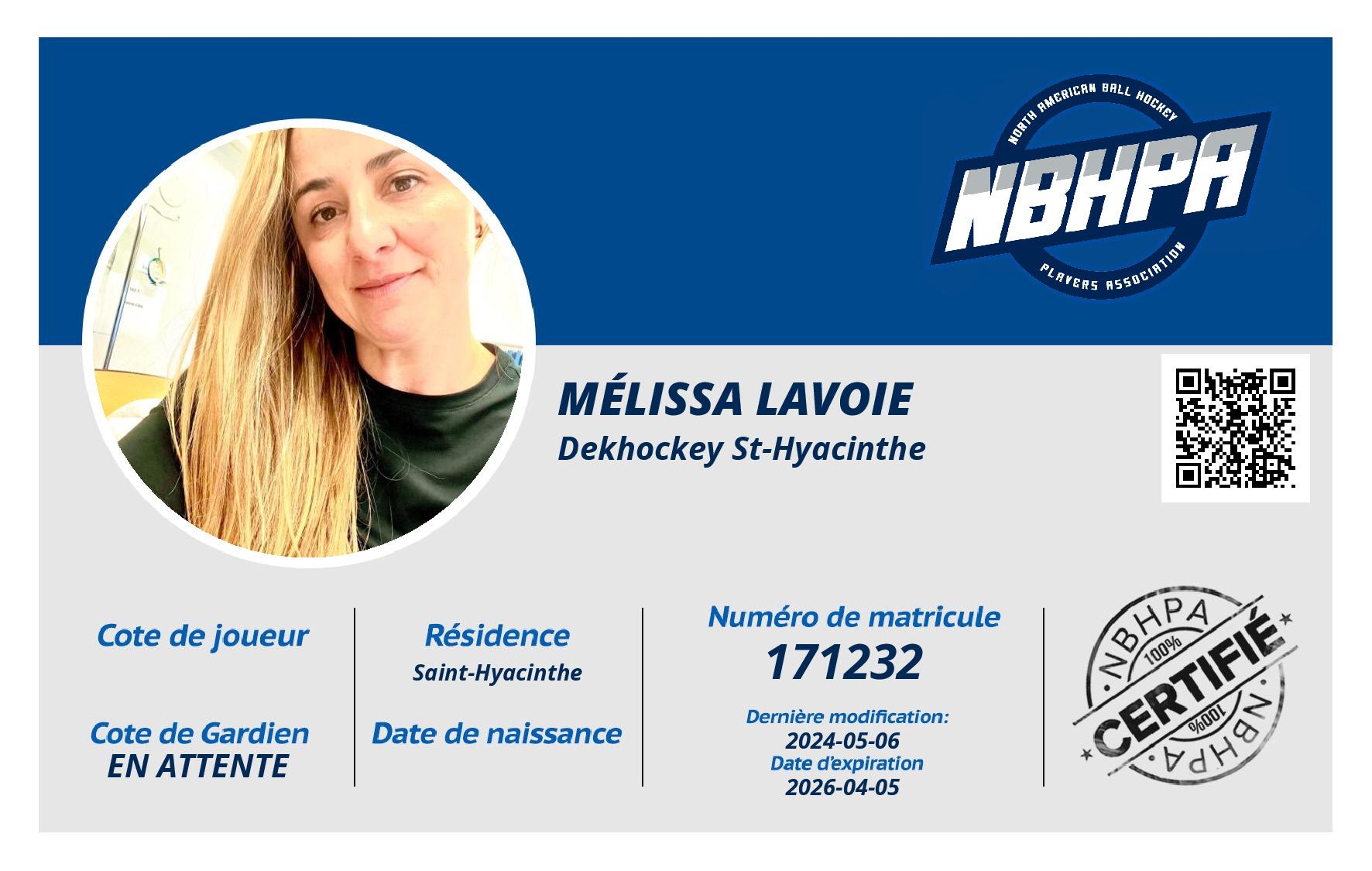 Mélissa Lavoie