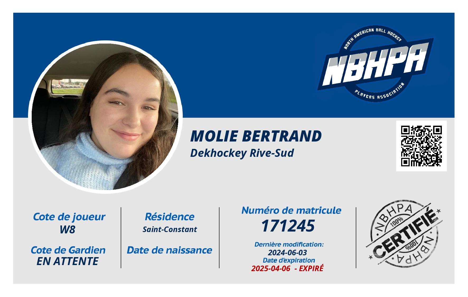 Molie Bertrand