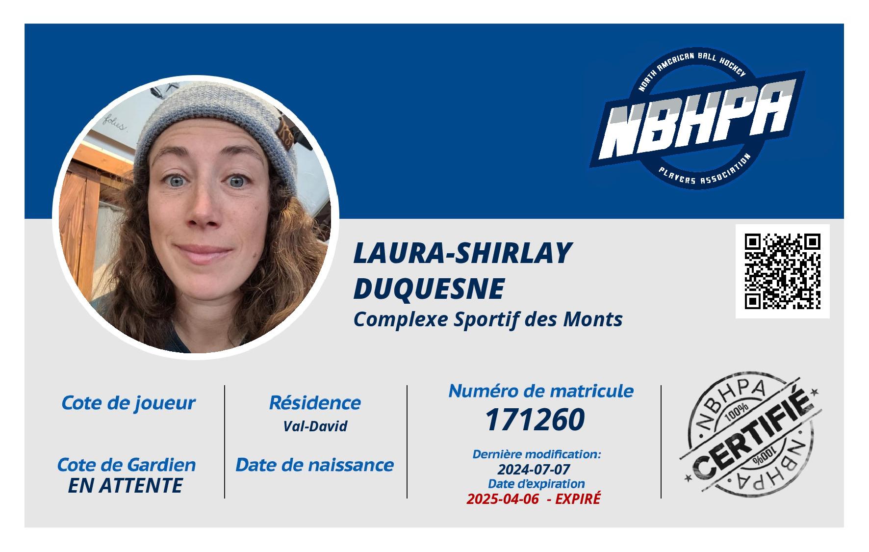 Laura-Shirlay Duquesne