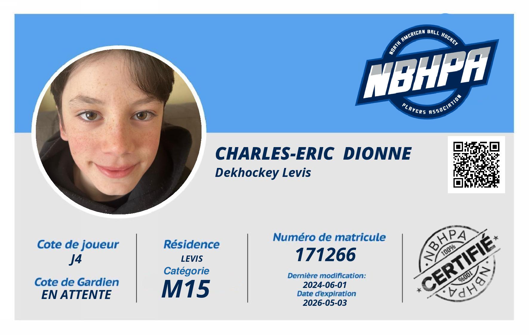 Charles-Eric  Dionne