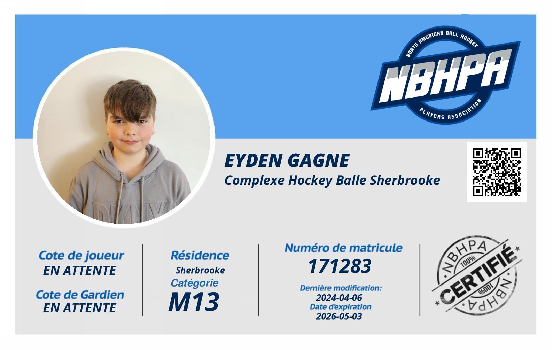 Eyden Gagne