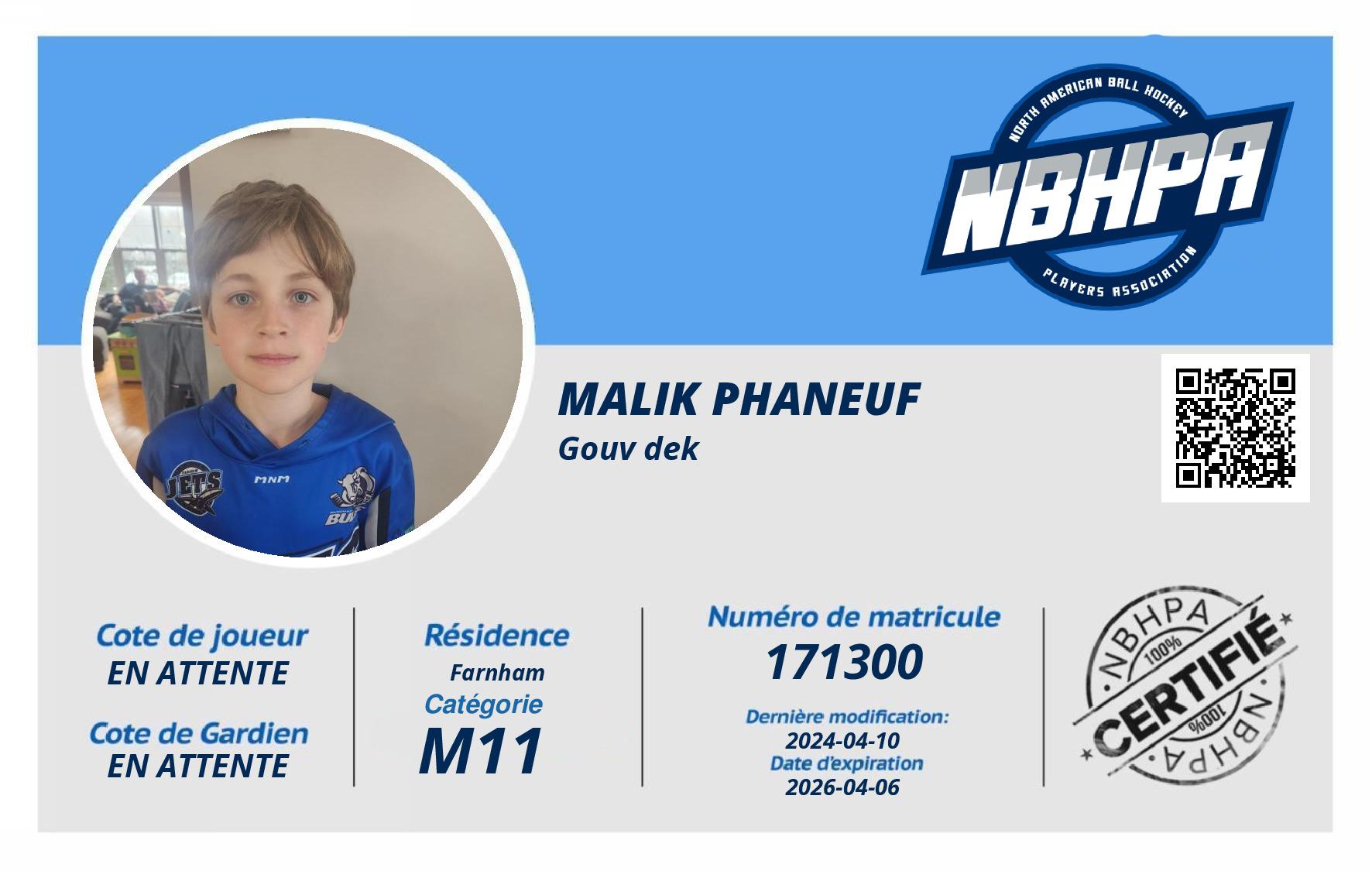 Malik Phaneuf