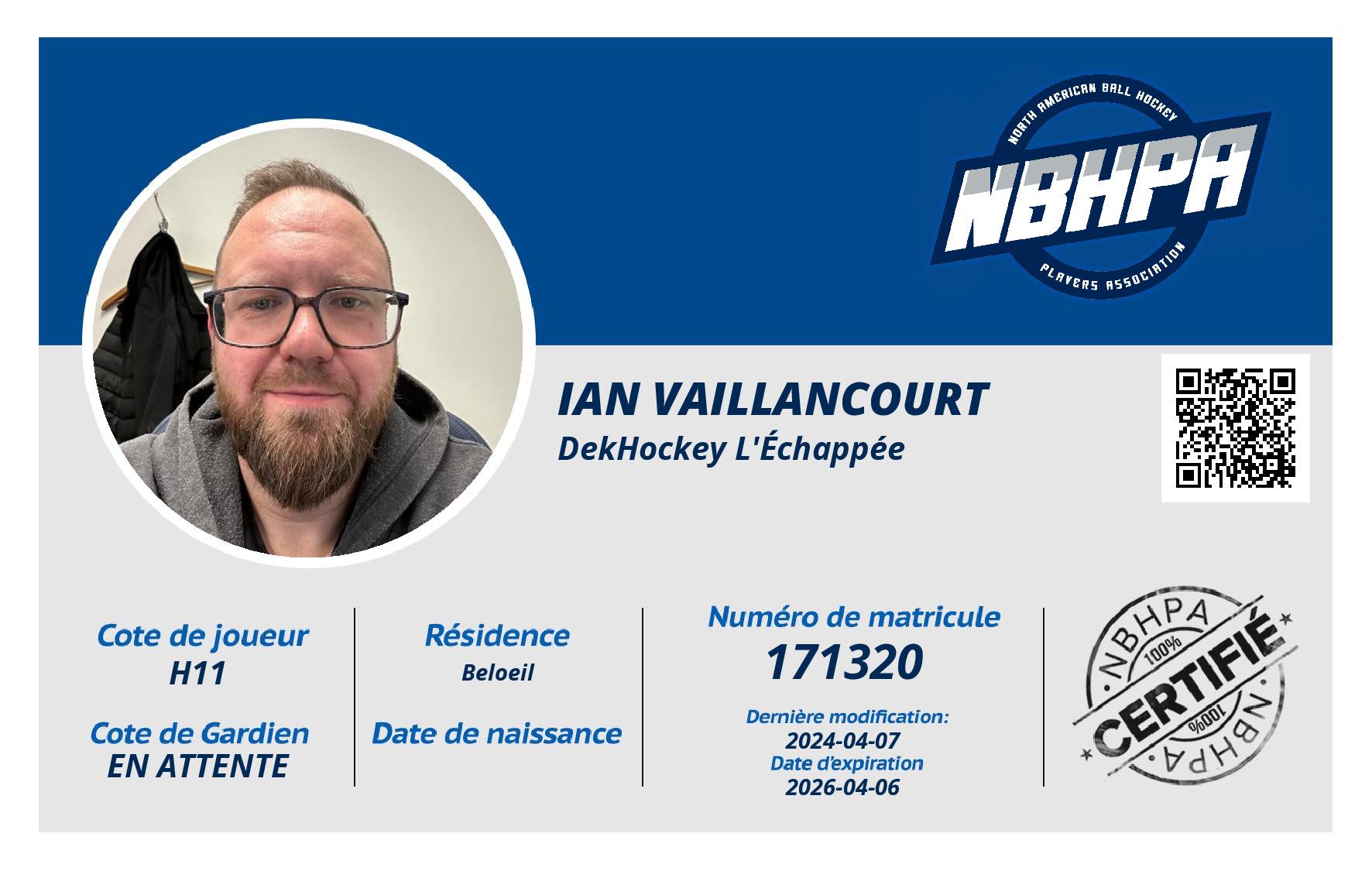 Ian Vaillancourt