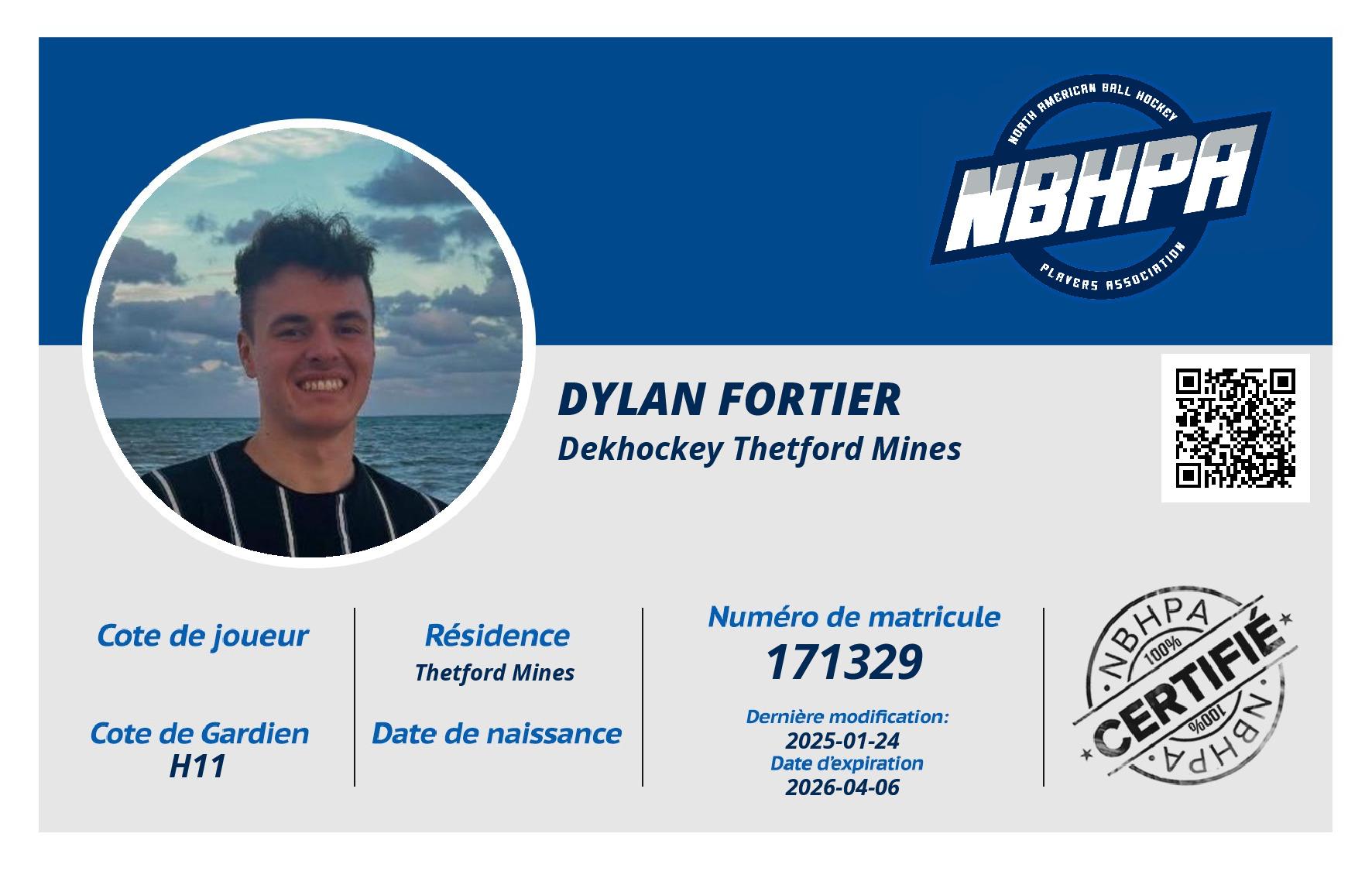 Dylan Fortier