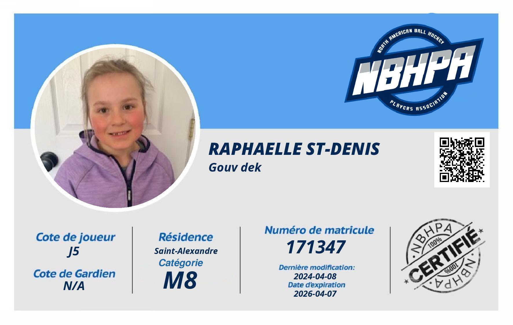Raphaelle St-Denis