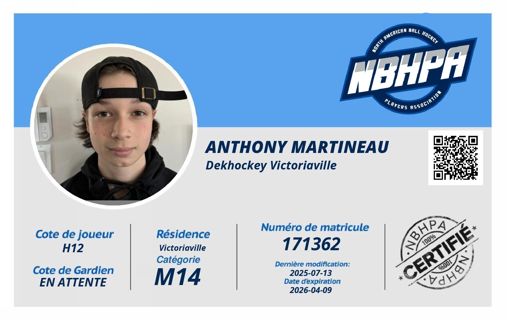 Anthony Martineau