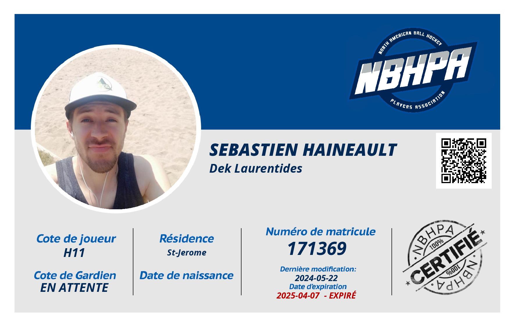 Sebastien Haineault