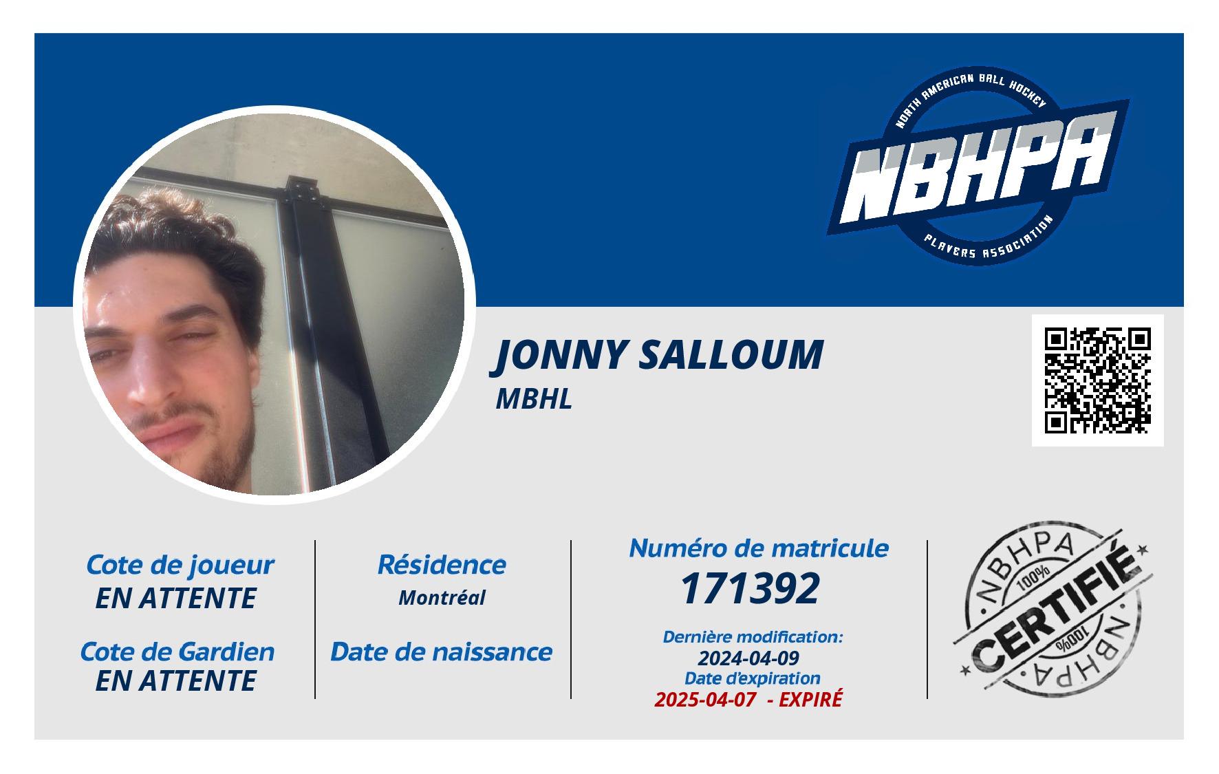 Jonny Salloum