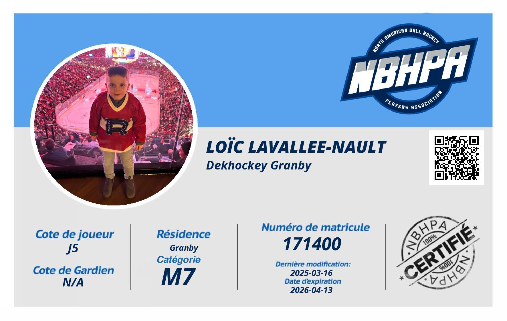 Loïc Lavallee-Nault