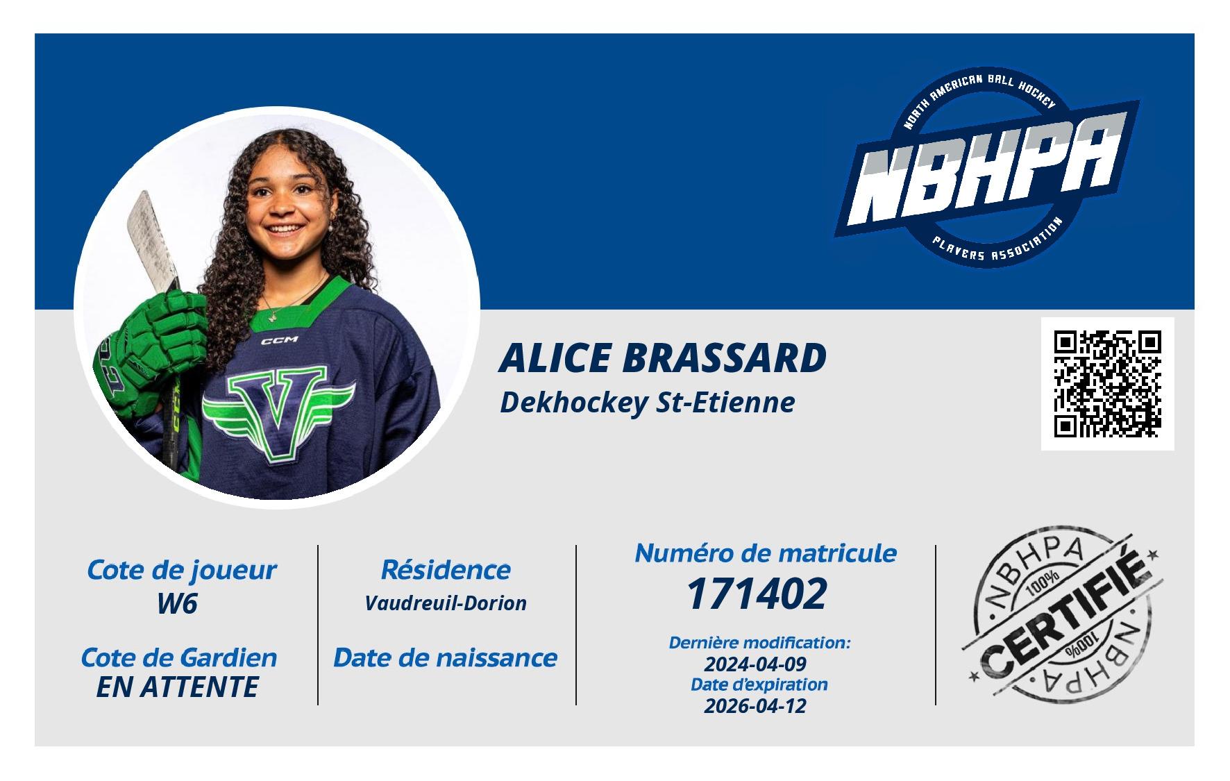 Alice Brassard