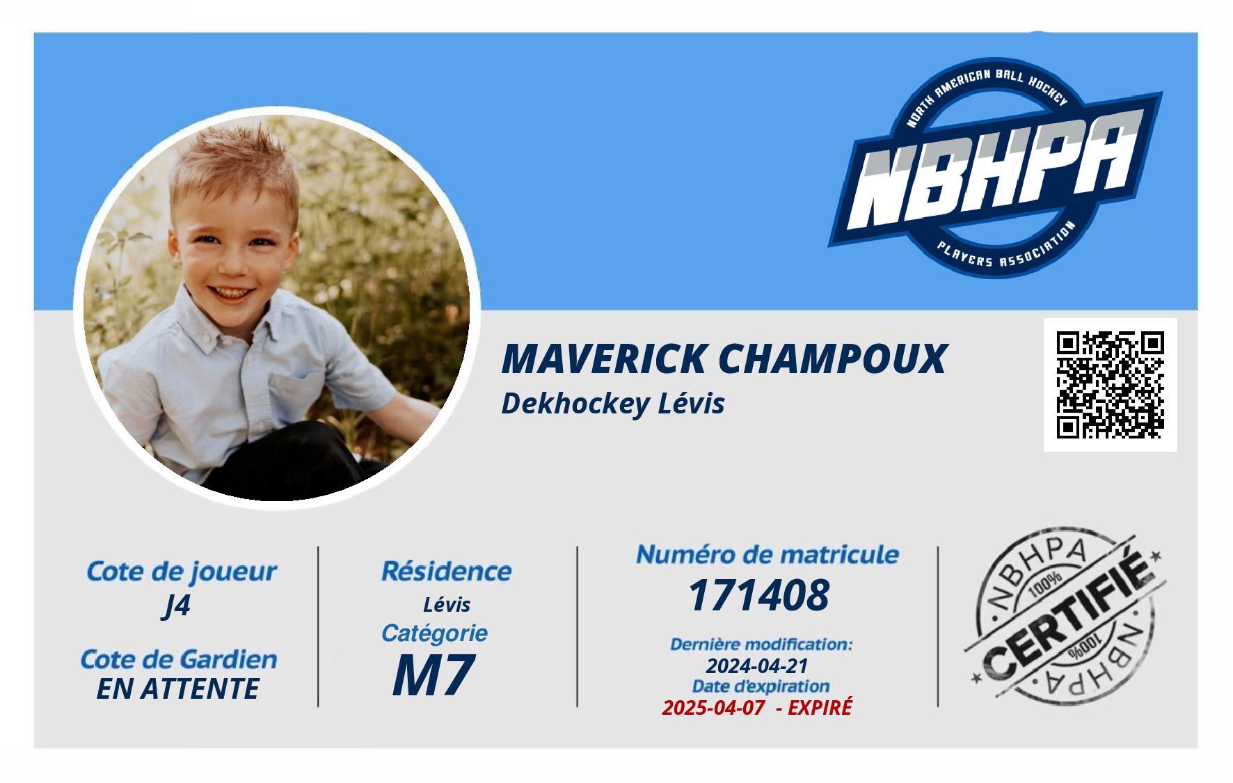 Maverick Champoux