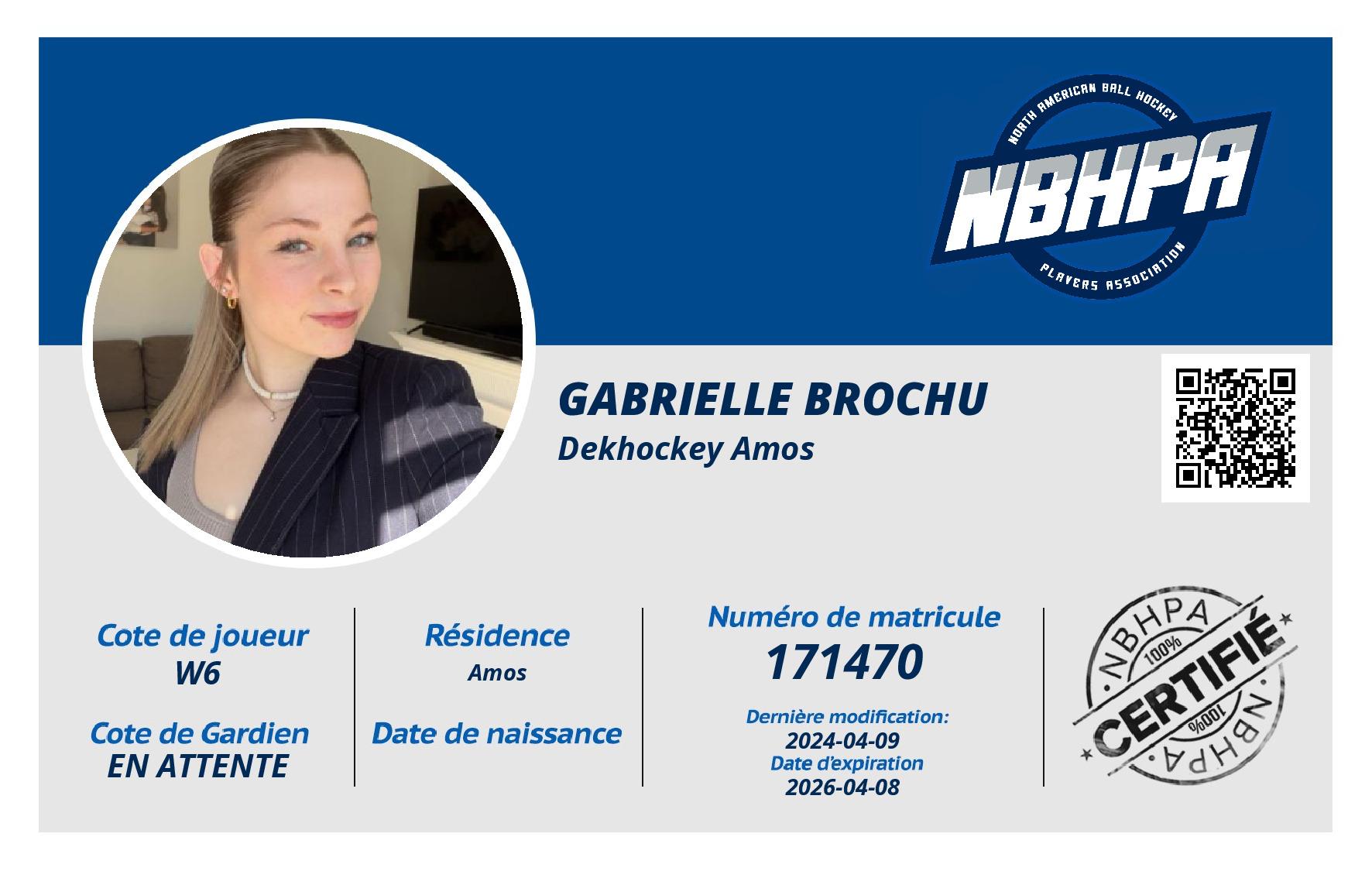 Gabrielle Brochu
