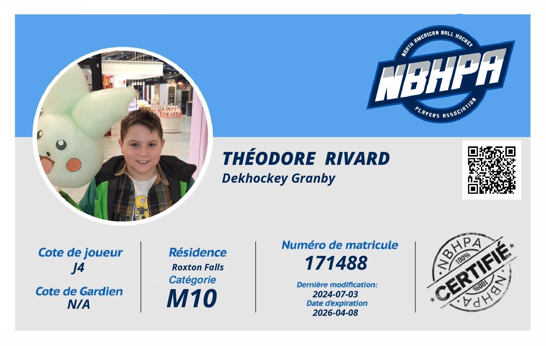Théodore  Rivard 