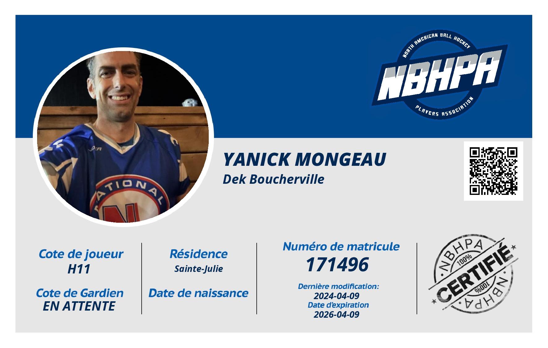 Yanick Mongeau