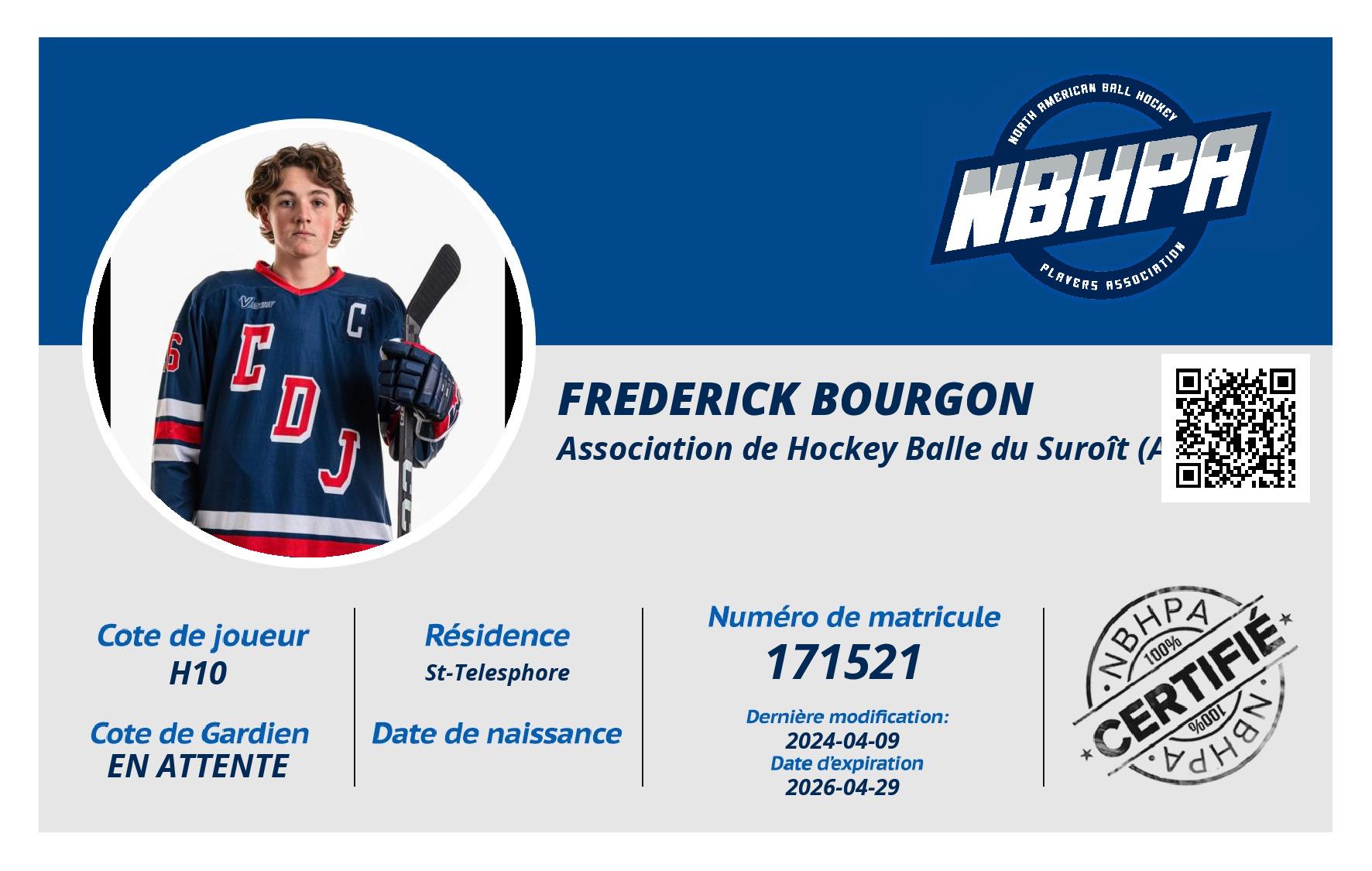 Frederick Bourgon