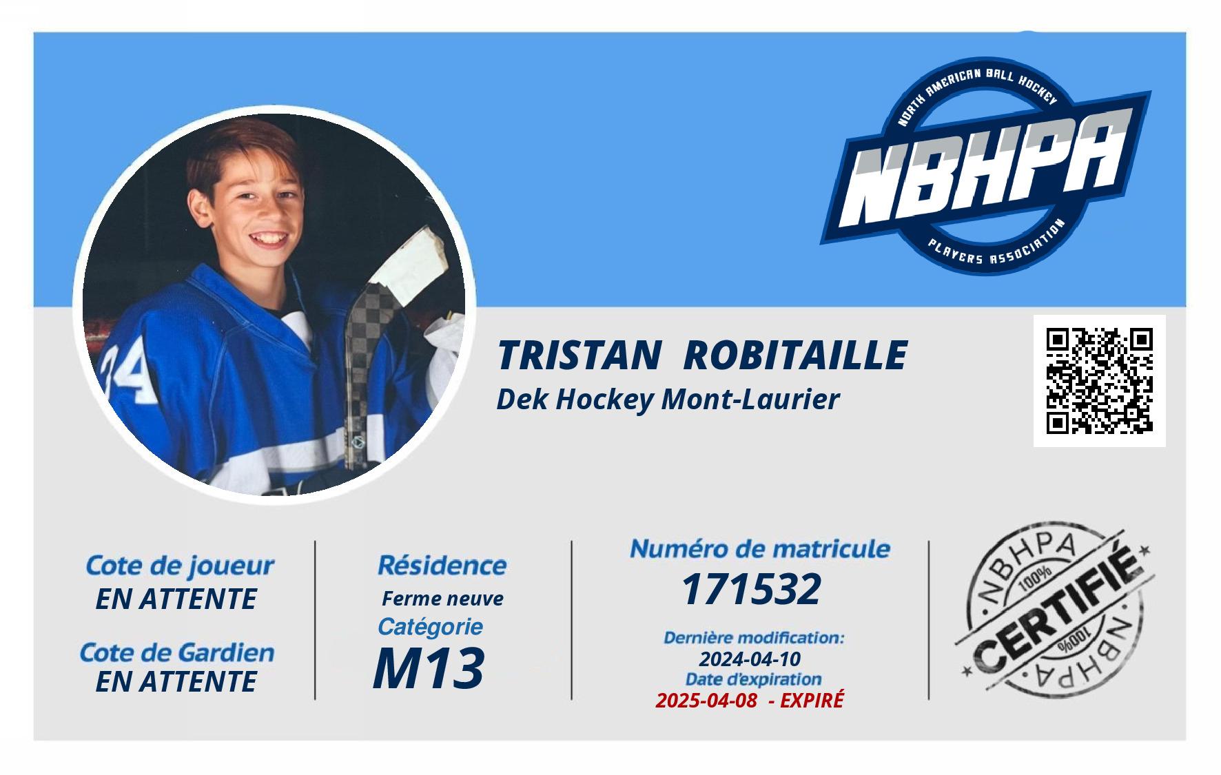 Tristan  Robitaille 