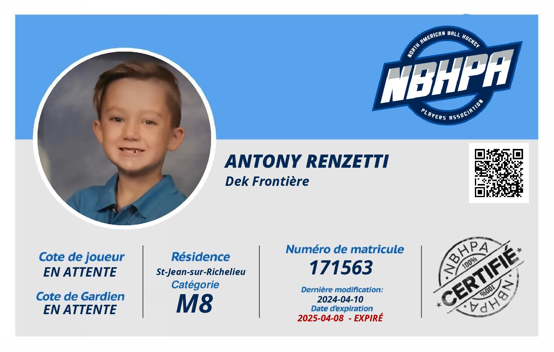 Antony Renzetti