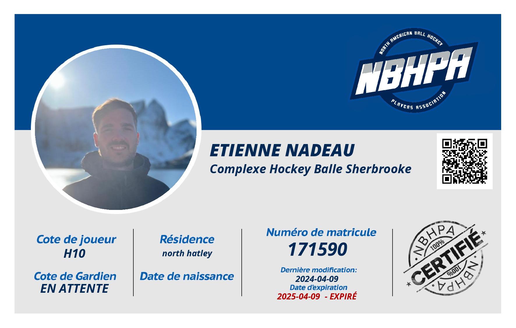 Etienne Nadeau