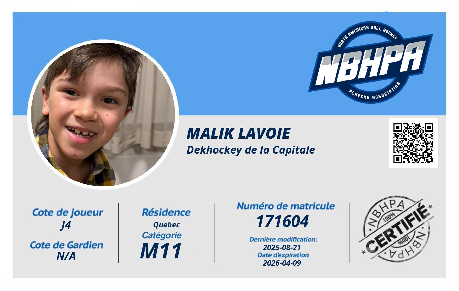 Malik Lavoie
